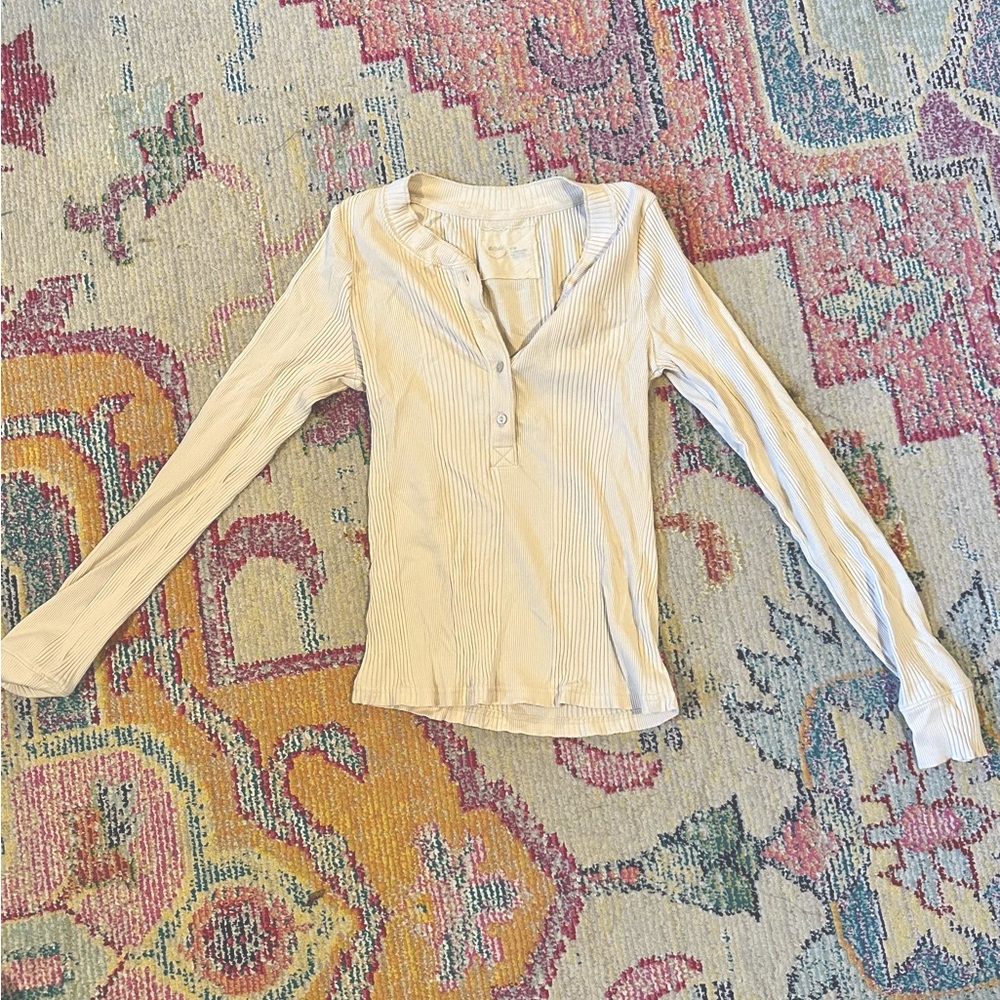 Aerie road-trip long sleeve henley